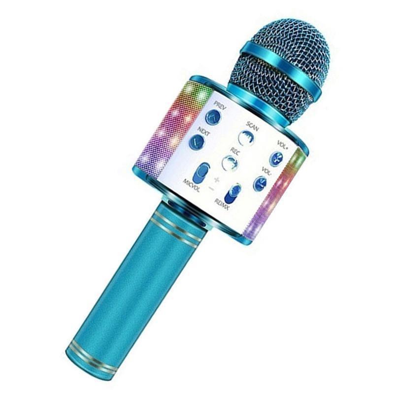 Microfone para karaoke infantil - Ferlaquez Kids