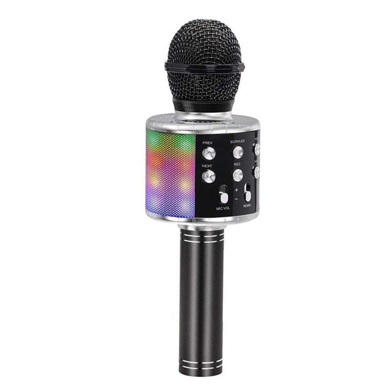 Microfone para karaoke infantil - Ferlaquez Kids