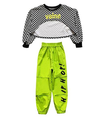 Roupa de hip hop para meninas - Ferlaquez Kids