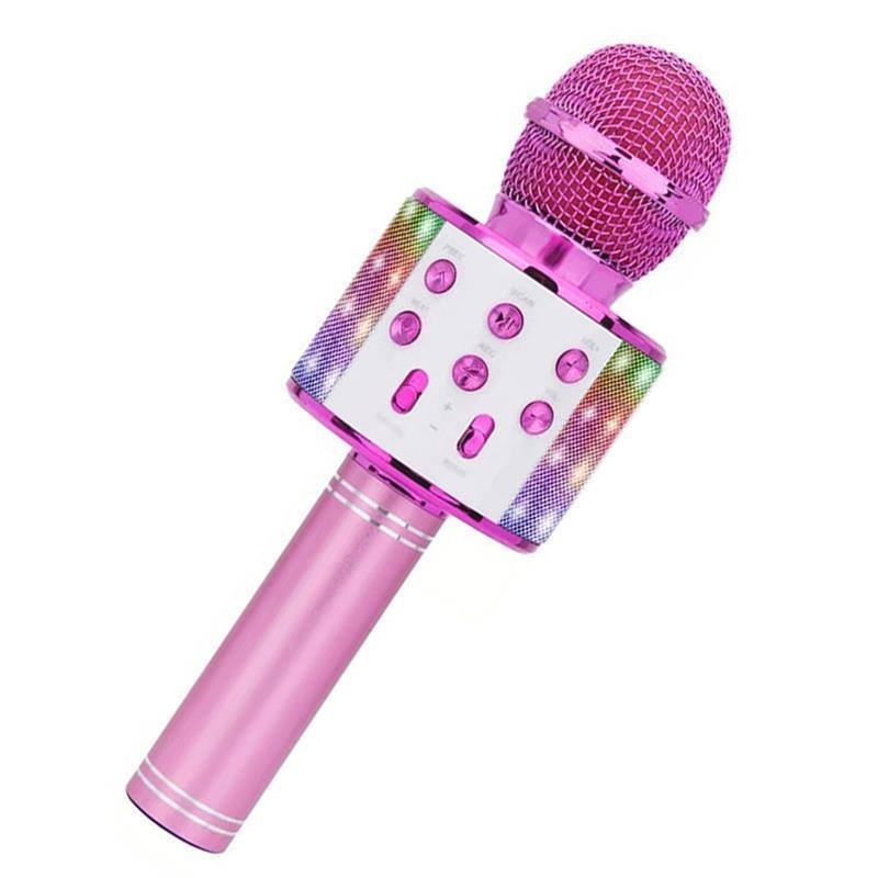 Microfone para karaoke infantil - Ferlaquez Kids