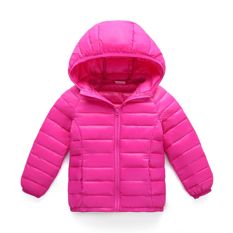 Casaco infantil de inverno para meninas e meninos - Ferlaquez Kids