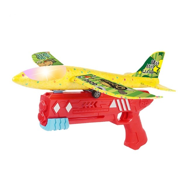 Brinquedo lançador de avião - Ferlaquez Kids