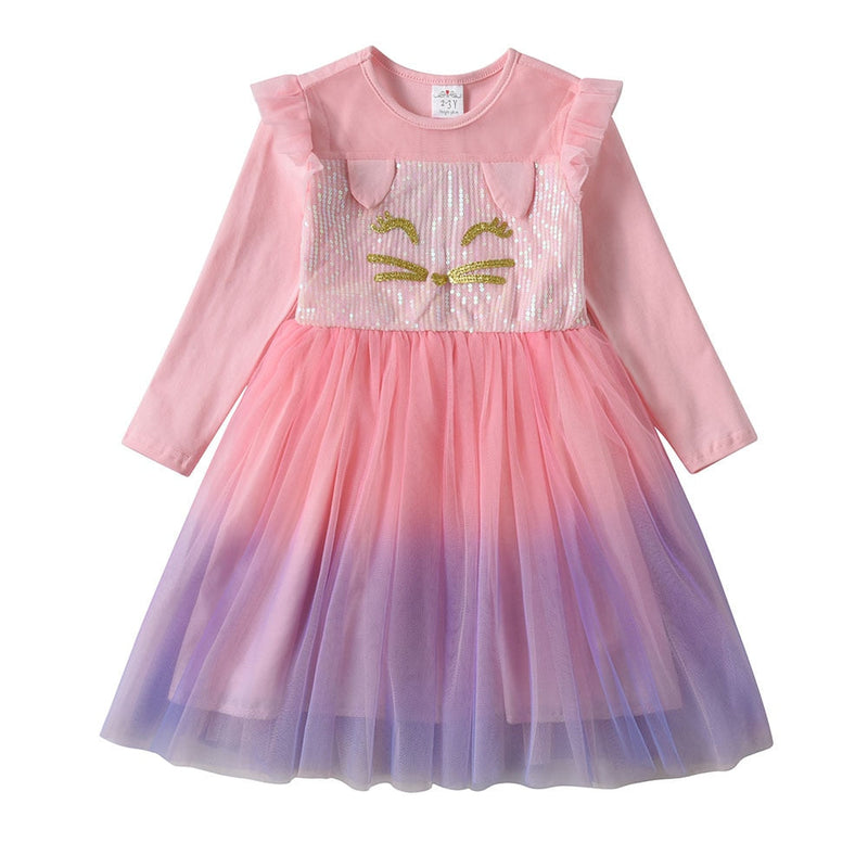 Vestido infantil para meninas - Ferlaquez Kids