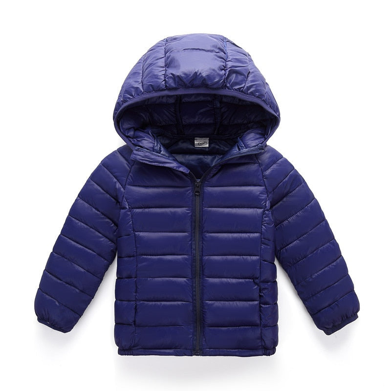 Casaco infantil de inverno para meninas e meninos - Ferlaquez Kids