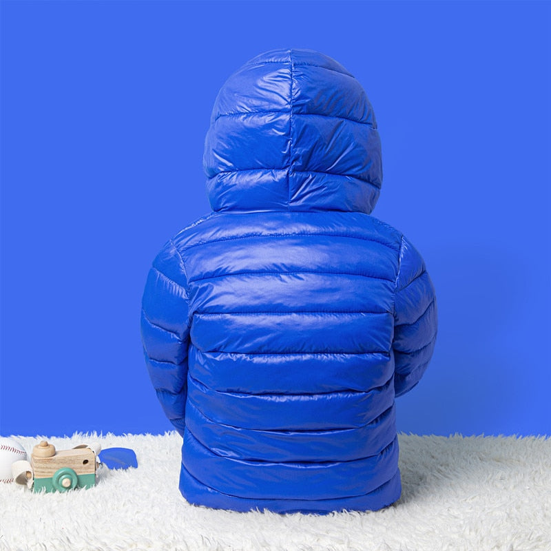 Casaco infantil de inverno para meninas e meninos - Ferlaquez Kids