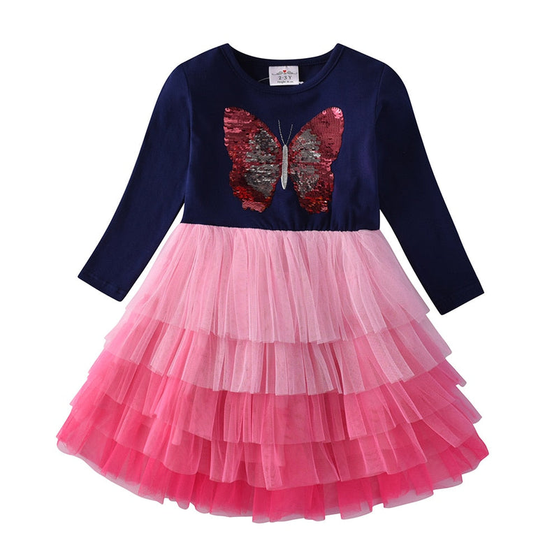 Vestido infantil para meninas - Ferlaquez Kids