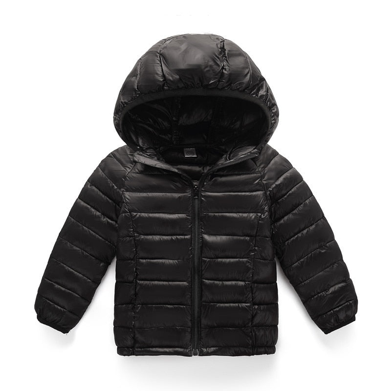 Casaco infantil de inverno para meninas e meninos - Ferlaquez Kids