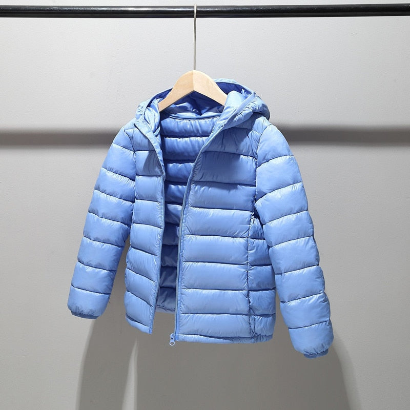 Casaco infantil de inverno para meninas e meninos - Ferlaquez Kids