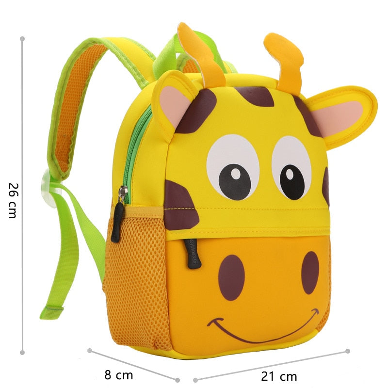 Mochila infantil de bichinhos - 3D