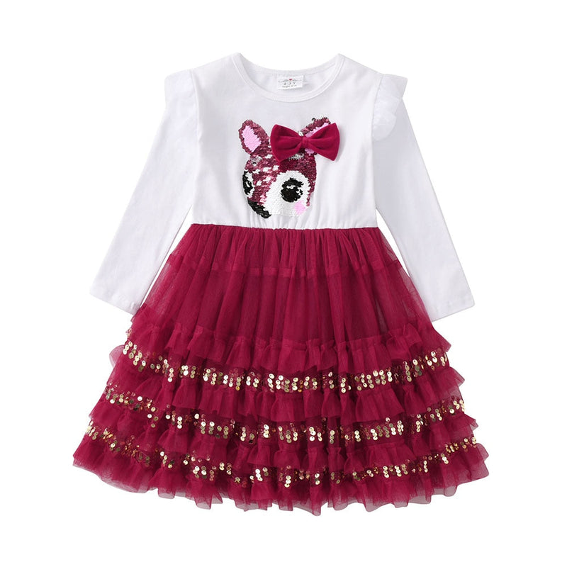 Vestido infantil para meninas - Ferlaquez Kids