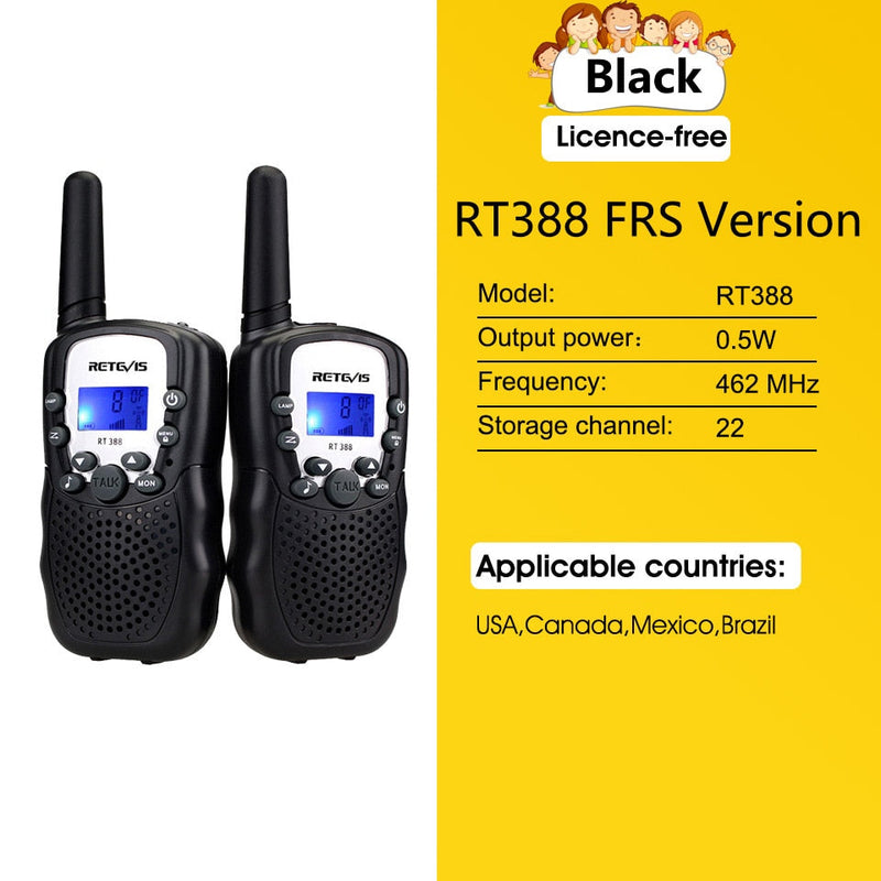 Walkie Talkie Portátil infantil