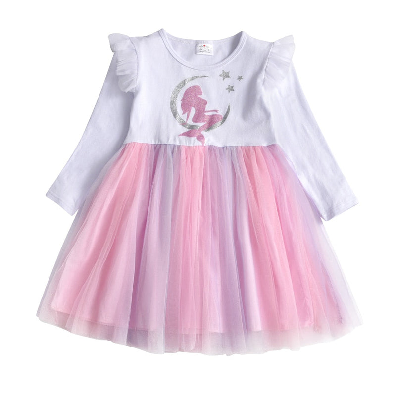 Vestido infantil para meninas - Ferlaquez Kids