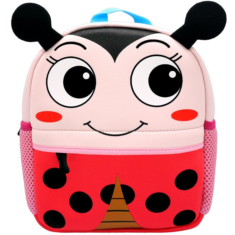 Mochila infantil de bichinhos - 3D