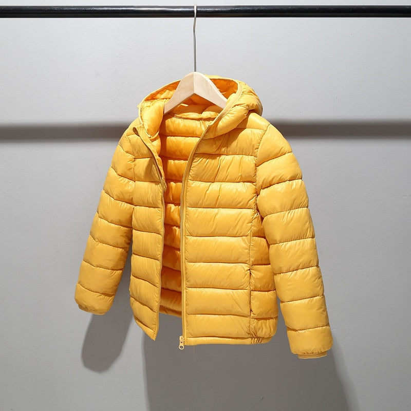 Casaco infantil de inverno para meninas e meninos - Ferlaquez Kids