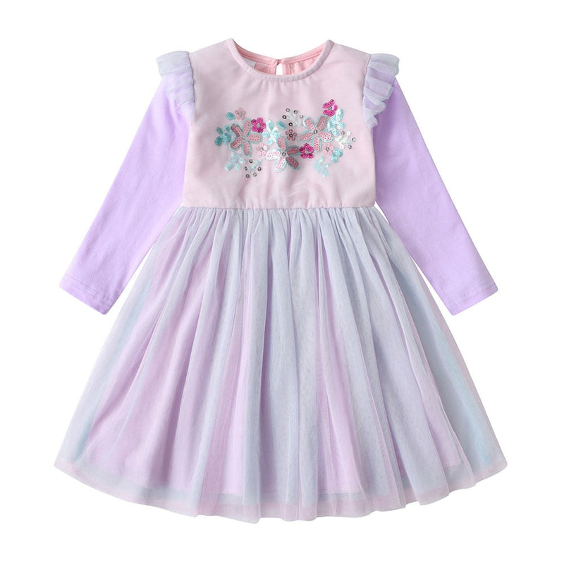 Vestido infantil para meninas - Ferlaquez Kids