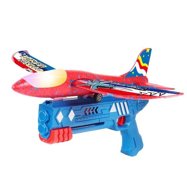 Brinquedo lançador de avião - Ferlaquez Kids