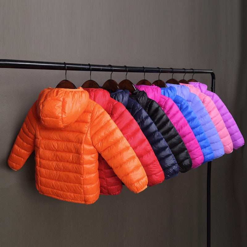 Casaco infantil de inverno para meninas e meninos - Ferlaquez Kids