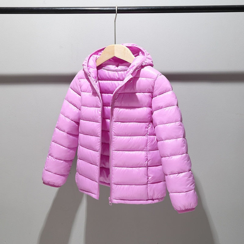 Casaco infantil de inverno para meninas e meninos - Ferlaquez Kids