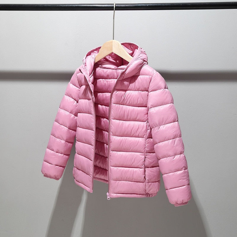 Casaco infantil de inverno para meninas e meninos - Ferlaquez Kids