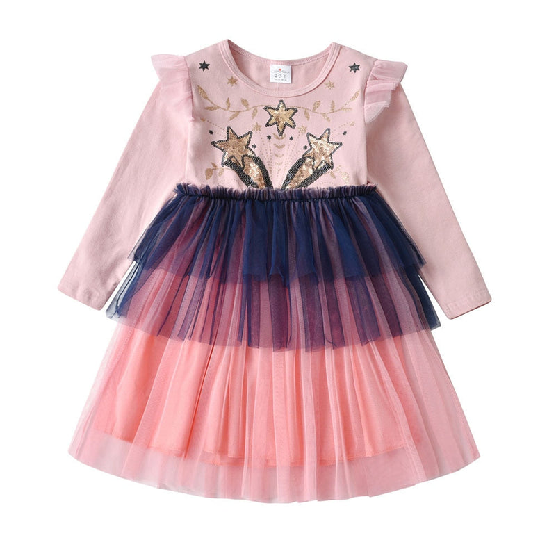 Vestido infantil para meninas - Ferlaquez Kids