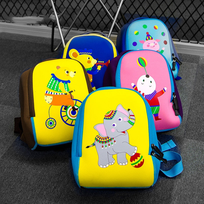 Mochila infantil de bichinhos - 3D