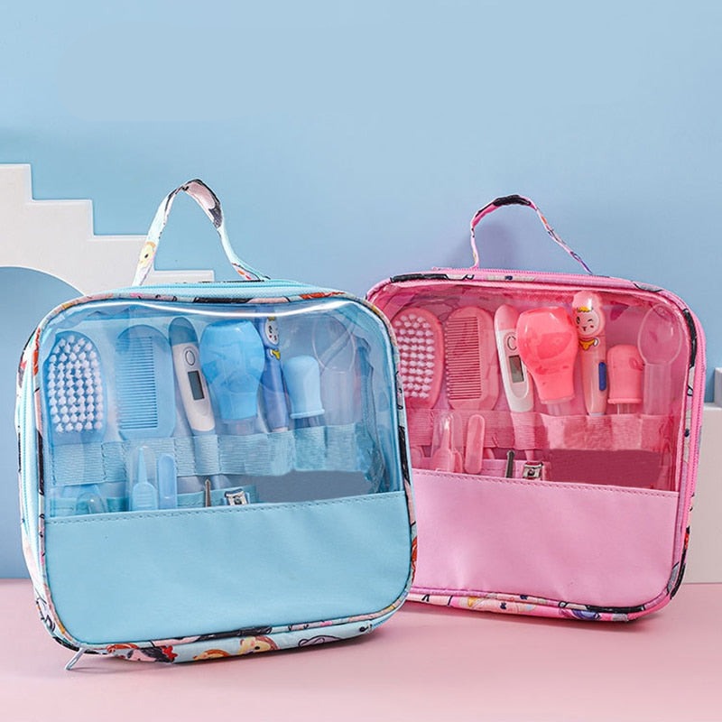 Conjunto de bolsa de pano para cuidados com o bebê - Ferlaquez Kids